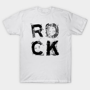 rock grunge logo T-Shirt